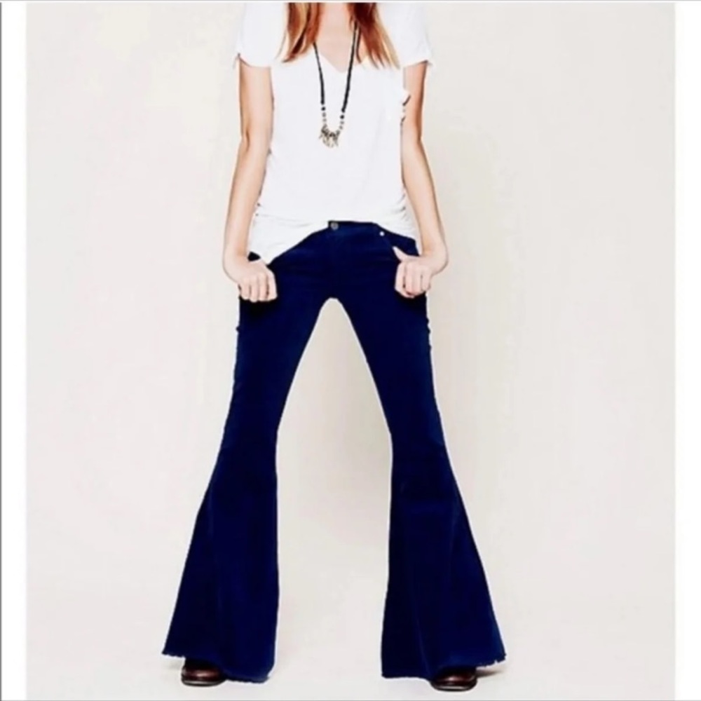 Free people corduroy kick flare